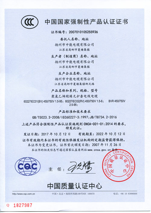 CCC強(qiáng)制性產(chǎn)品認(rèn)證證書 (3)